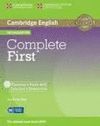 COMPLETE FIRST (FCE) (2ND ED.) TEACHER'S BOOK WITH TEACHER'S RESOURCES CD-ROM