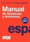 DICCIONARIO MANUAL DE LA LENGUA ESPAÑOLA . 34000 ENTRADAS . 70000 SIG.