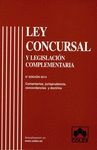 LEY CONCURSAL Y LEGISLACION COMPLEMENTARIA