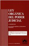 LEY ORGANICA DEL PODER JUDICIAL 10ª ED. (2015)