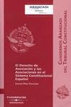 DERECHO ASOCIACION Y ASOCIACIONES SISTEMA CONSTITUCIONAL ESPAÑOL