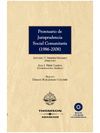 PRONTUARIO DE JURISPRUDENCIA SOCIAL COMUNITARIA 1986-2008