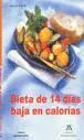 DIETA DE LOS 14 DIAS BAJA EN CALORIAS