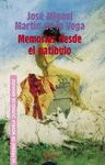 MEMORIAS DESDE EL PATIBULO. VII PREMIO NOVELA CIUDAD DE BADAJOZ