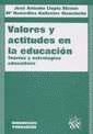 VALORES Y ACTITUDES EN LA EDUCACION. TEORIAS Y ESTRATEGIAS EDUCATIVAS