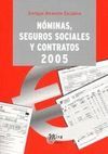 NOMINAS, SEGUROS SOCIALES Y CONTRATOS 2005