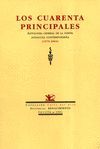 LOS CUARENTA PRINCIPALES. ANTOLOGIA POESIA ANDALUZA (1975-2002)