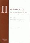 DERECHO CIVIL TOMO 2 . VOL. 2 : OBLIGACIONES Y CONTRATOS . CONTRATOS P