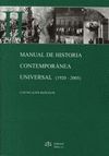 MANUAL DE HISTORIA CONTEMPORANEA UNIVERSAL 2 : 1920-2005