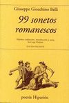 99 SONETOS ROMANESCOS. EDICIÓN BILINGÜE