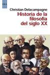 HISTORIA DE LA FILOSOFIA EN EL SIGLO XX
