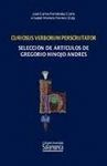CURIOSUS VERBORUM PERSCRUTATOR.SELECCION DE ARTICULOS DE GREGORIO HINOJO ANDRES