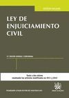 LEY DE ENJUICIAMIENTO CIVIL Y OTRAS NORMAS PROCESALES. 18ª ED. 2012