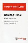 DERECHO PENAL PARTE ESPECIAL 19ª ED COMPLETAMENTE REVISADA Y PUESTA AL DIA