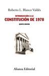 INTRODUCCIÓN A LA CONSTITUCIÓN DE 1978. 5ª ED.