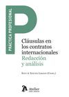 CLÁSULAS EN LOS CONTRATOS INTERNACIONALES. REDACCION Y ANALISIS