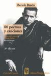 80 POEMAS Y CANCIONES. EDICION BILINGÜE ESPAÑOL - ALEMAN
