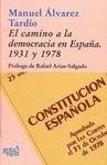 EL CAMINO A LA DEMOCRACIA EN ESPAÑA . 1931 Y 1978