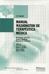 MANUAL WASHINGTON DE TERAPEUTICA MEDICA 32ª ED.