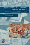 TEORIA Y CRITICA LITERARIA FRANCESA DEL SIGLO XX.