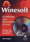WINESOFT. EL SOFTWARE PARA AFICIONADOS AL VINO. CON CD-ROM