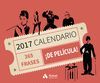 CALENDARIO CINE 2017 365 FRASES DE PELICULA