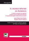 EL SALARIO MINIMO EN ALEMANIA. ESTUDIO COMPARADO ENTRE REGIMENES...