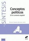 CONCEPTOS POLITICOS . EN EL CONTEXTO ESPAÑOL