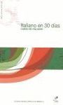 ITALIANO EN 30 DIAS INCLUYE AUDIO CD
