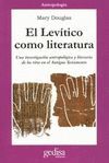 EL LEVITICO COMO LITERATURA. INVESTIGACION RITOS ANTIGUO TESTAMENTO