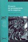 EL PACTO DE PERMANENCIA EN LA EMPRESA . CON CD-ROM