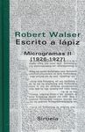 ESCRITO A LAPIZ. MICROGRAMAS 2 (1926 - 1927)