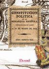 CONSTITUCION POLITICA MONARQUIA ESPAÑOLA. CONSTITUCION DE 1812