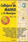CALLEJERO DIGITAL DE MADRID Y 26 MUNICIPIOS 2013-14