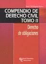 COMPENDIO DE DERECHO CIVIL TOMO 2. DERECHO DE OBLIGACIONES