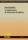 FILOSOFIA. COMPLEMENTOS DE FORMACION DISCIPLINAR