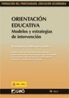 ORIENTACION EDUCATIVA. MODELOS Y ESTRATEGIAS DE INTERVENCION. 15/I