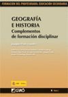 GEOGRAFIA E HISTORIA. COMPLEMENTOS DE FORMACION DISCIPLINAR