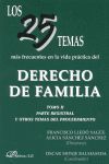 25 TEMAS MAS FRECUENTES DERECHO DE FAMILIA TOMO 2