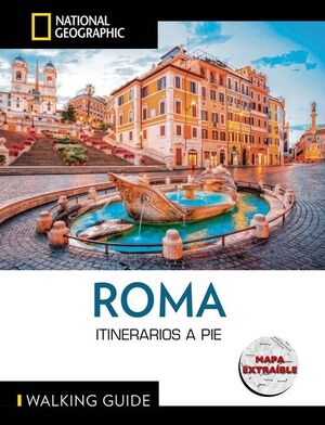 ROMA - GUIA NATIONAL GEOGRAPHIC ITINERARIOS A PIE 2024
