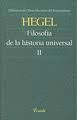 FILOSOFIA DE LA HISTORIA UNIVERSAL. VOLUMEN 2