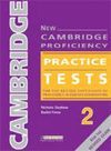 NEW CAMBRIDGE PROFICIENCY PRACTICE TESTS 2. STUDENT'S BOOK