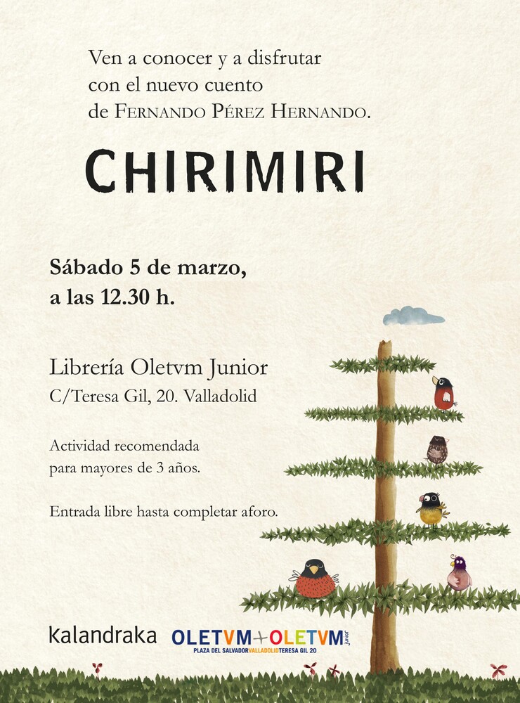 CHIRIMIRI de Fernando Pérez Hernando